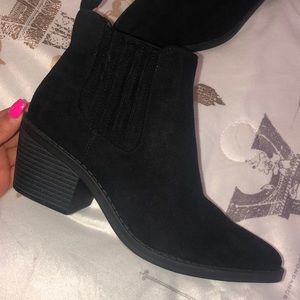 Black booties